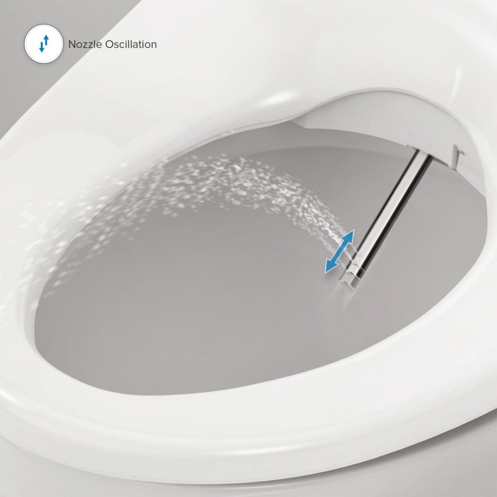 Bidet Spray Nozzle Oscillation