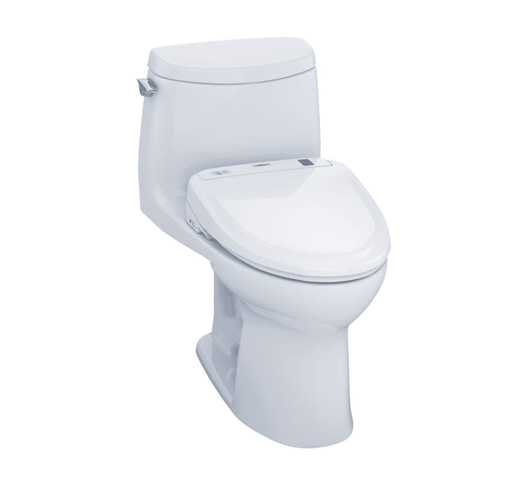 TOTO UltraMax II Washlet+ S350e One-Piece Toilet and Bidet ...