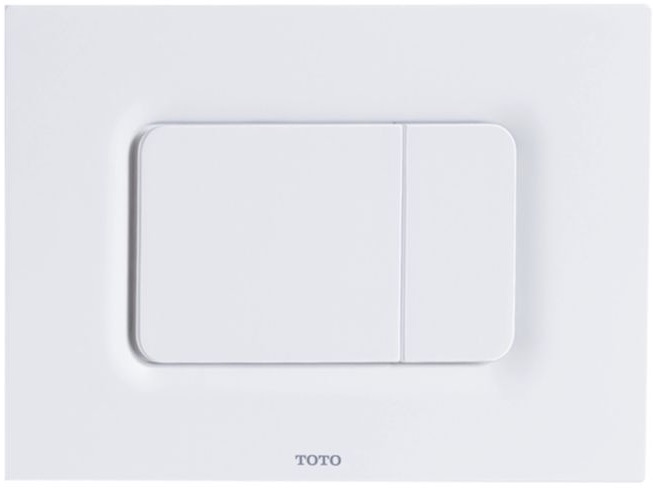 WASHLET+ White Square Push Plate