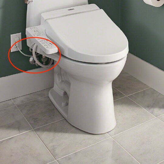TOTO WASHLET- Visible Cords & Hoses