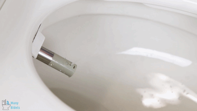 Bidet Nozzle Positions