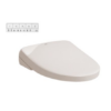 TOTO S7A WASHLET - Elongated Contemporary Beige