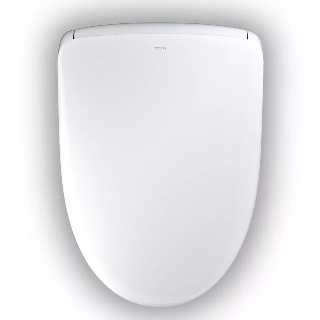 TOTO S7/S7A bidet seat top view