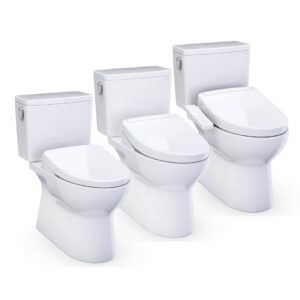TOTO Glaston Toilet and Bidet Seat WASHLET+ Systems