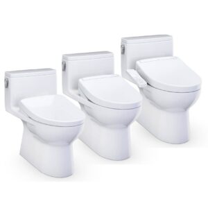 TOTO Redington Toilet and Bidet Seat WASHLET+ Systems