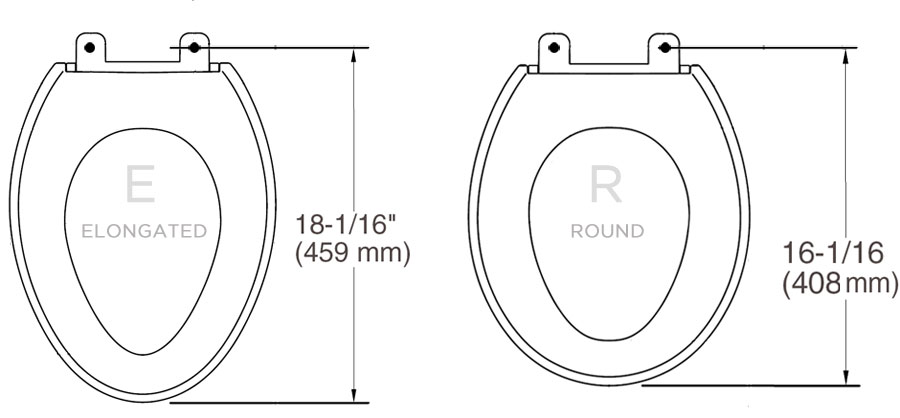 Bio Bidet BB-400 Toilet Seat Measurement Bio Bidet BB-400 Toilet Seat Measurement
