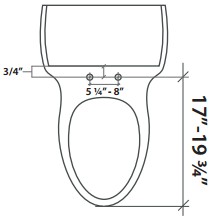 Brondell Swash ecoseat 100 Fitting Diagram Brondell Swash ecoseat 100 Fitting Diagram