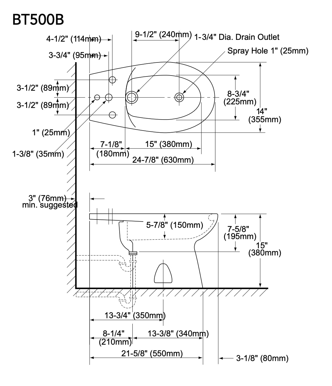 toto-piedmont-bidet-vertical-spray-diagram.png